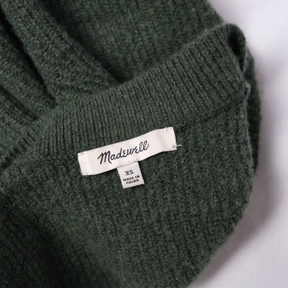 Madewell melwool square neck sweater. Size XS - Picture 3 of 7